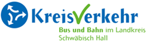 Logo der KreisVerkehr Schwäbisch Hall GmbH